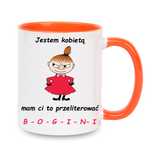 Kubek z nadrukiem Mała Mi, Muminki, Śmieszne, BCP-MI-036
