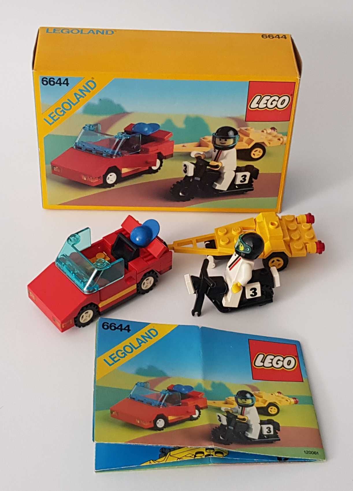 Lego Town Road Rebel 6644 pudełko+instrukcja