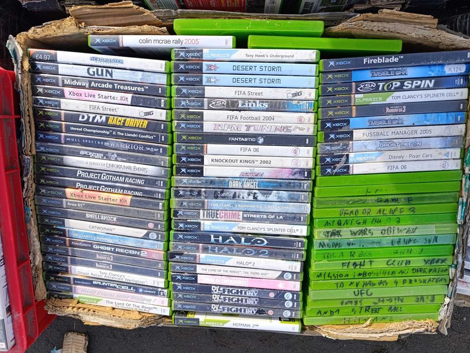 Kolekcja gier na xbox classic, Kompletne stany idealne