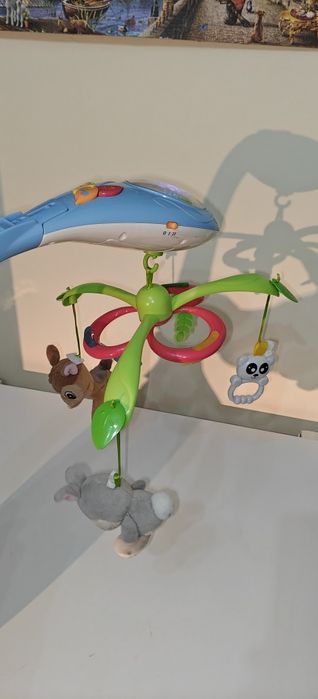 Mobile Chico para bebé floresta mágica