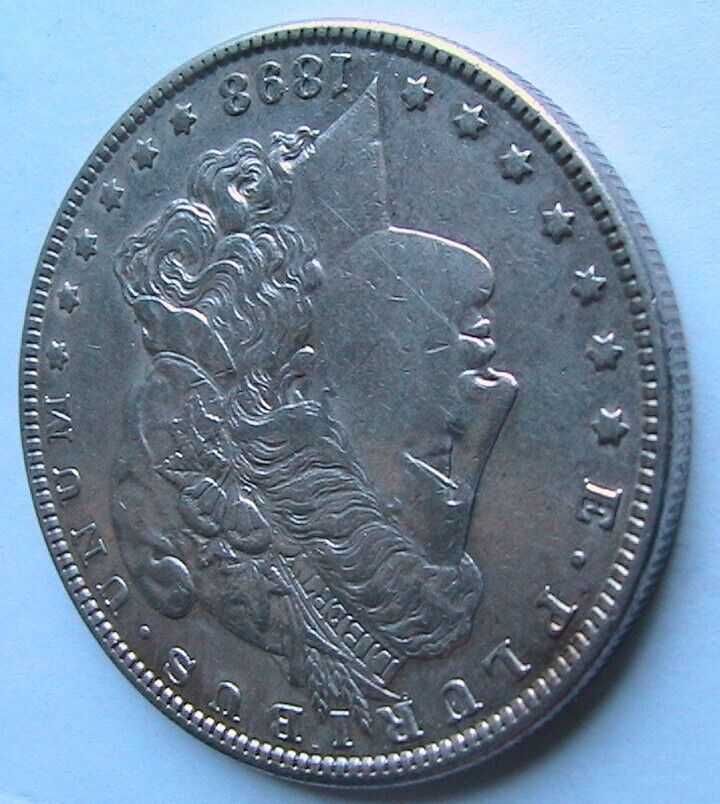 США 1 доллар 1898 Доллар Моргана Morgan Dollar Серебро