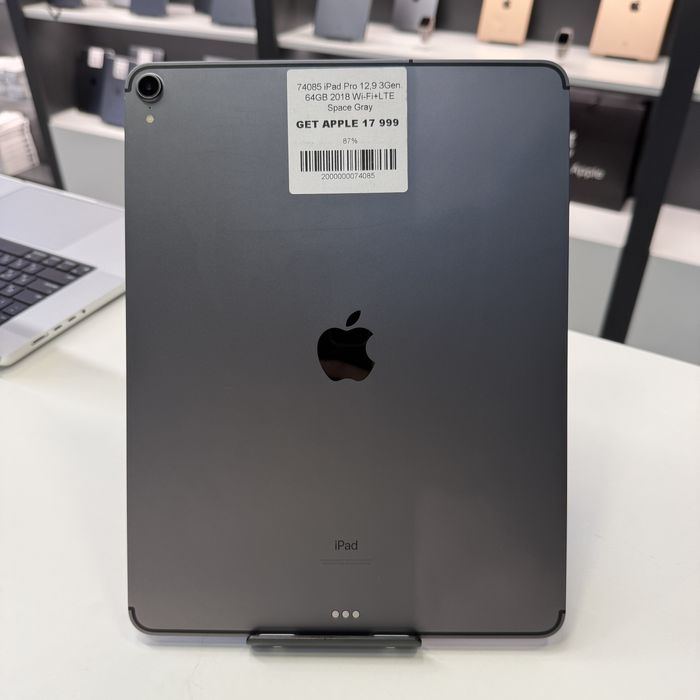 Планшет IPad Pro 12,9” 3Gen 64GB Wi-Fi+LTE 2018•ГАРАНТІЯ МАГАЗИН 74085