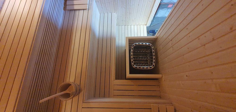 Sauna fińska sucha 3-poziomowa - 300cm/254cm/253cm LIKWIDACJA SKLEPU!!