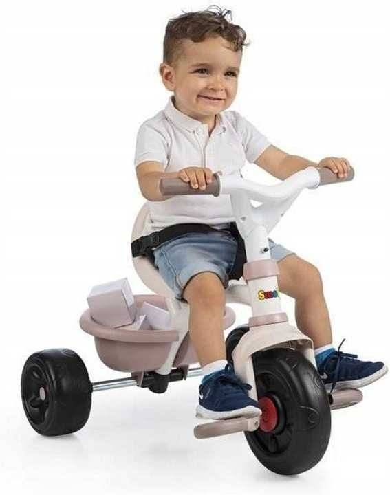 SMOBY Rowerek Trójkołowy Dla Dzieci  Róż