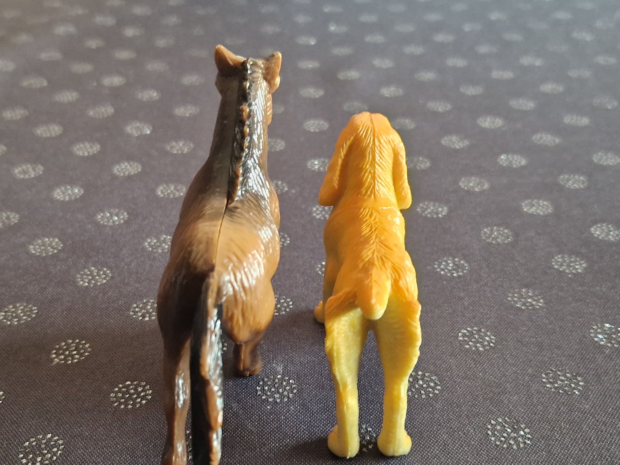 Figurki Koń i Cocker Spaniel