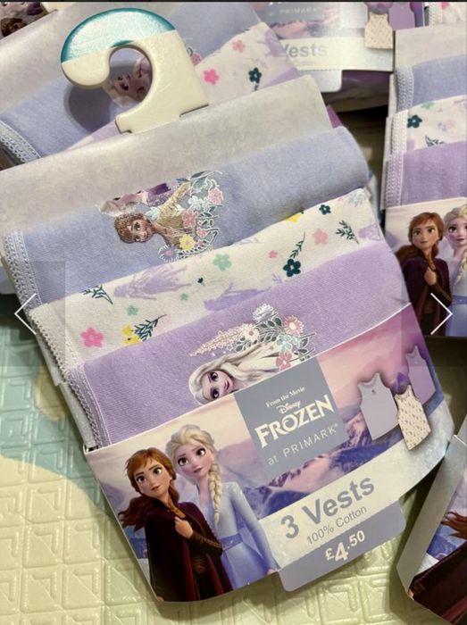 Набір дитячих майок Primark 3 шт/уп