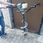 Świder glebowy z wiertłem 30cm
