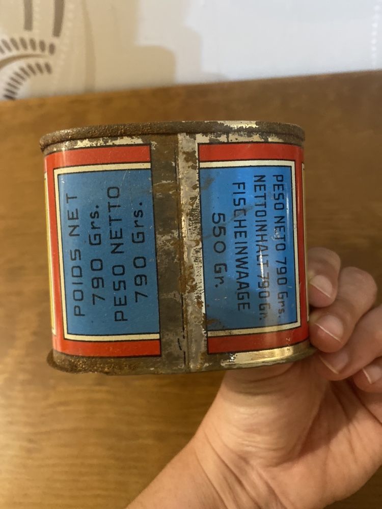 Lata anos 40/50 Anchovas S. Jorge 550g