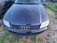 MASKA + grill pokrywa silnika czarna Audi A6 C5 lift 2003r LZ9W