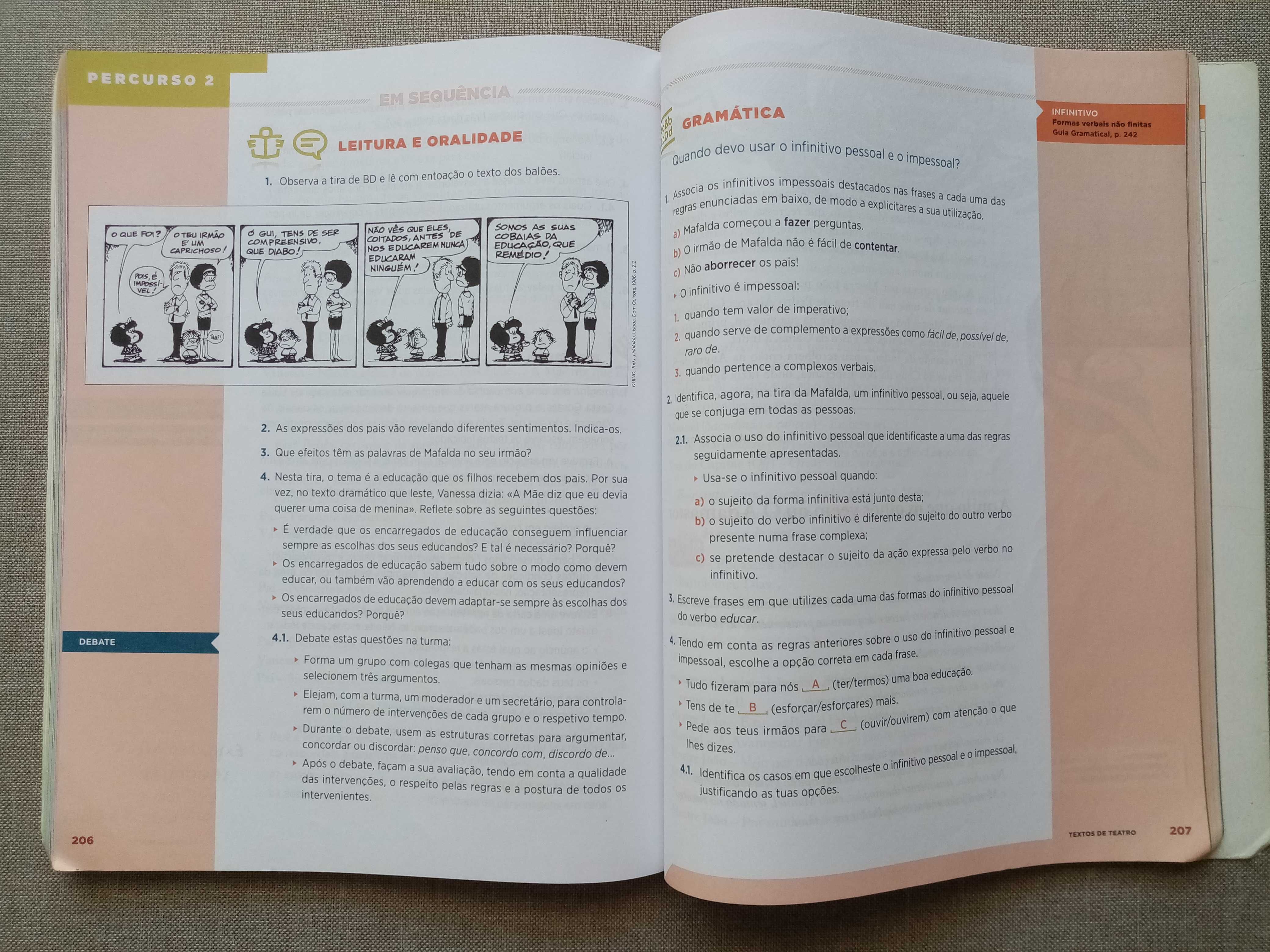 Manual de Português 8ºano- "P8"