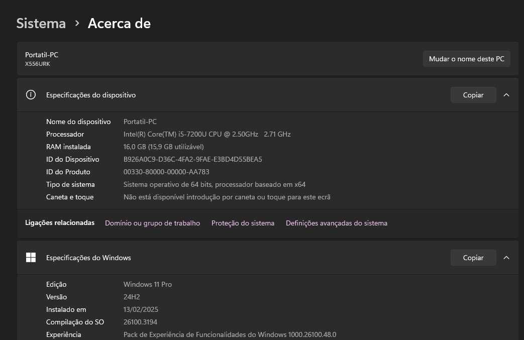 Portatil Asus K556U