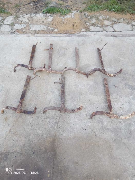 Elementy kute, ankry, zawiasy