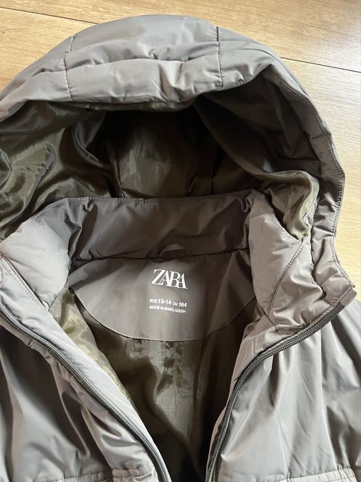 Теплая курточка Zara на возраст 13-14 лет