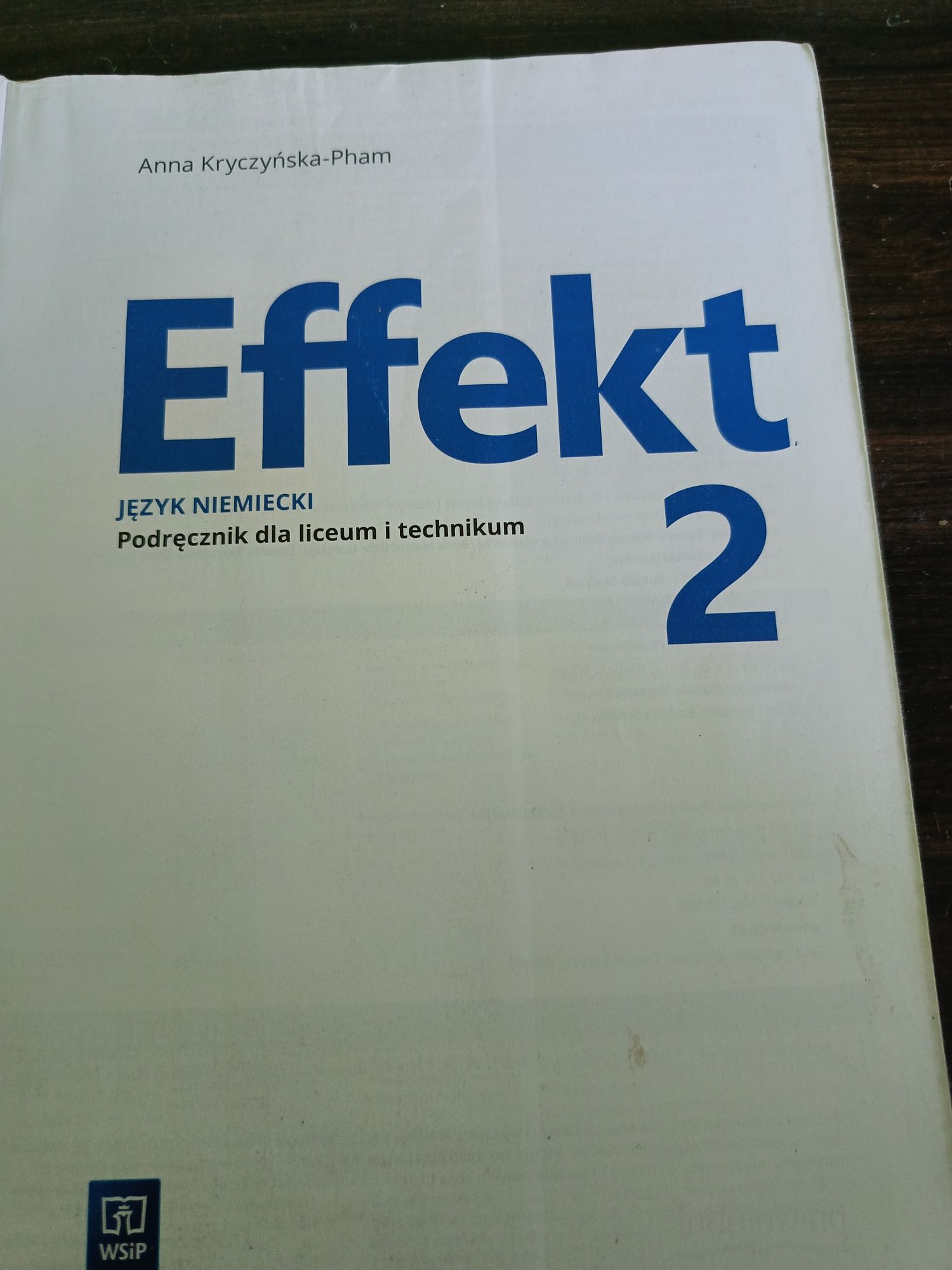 Sprzedam podręcznik Effekt 2