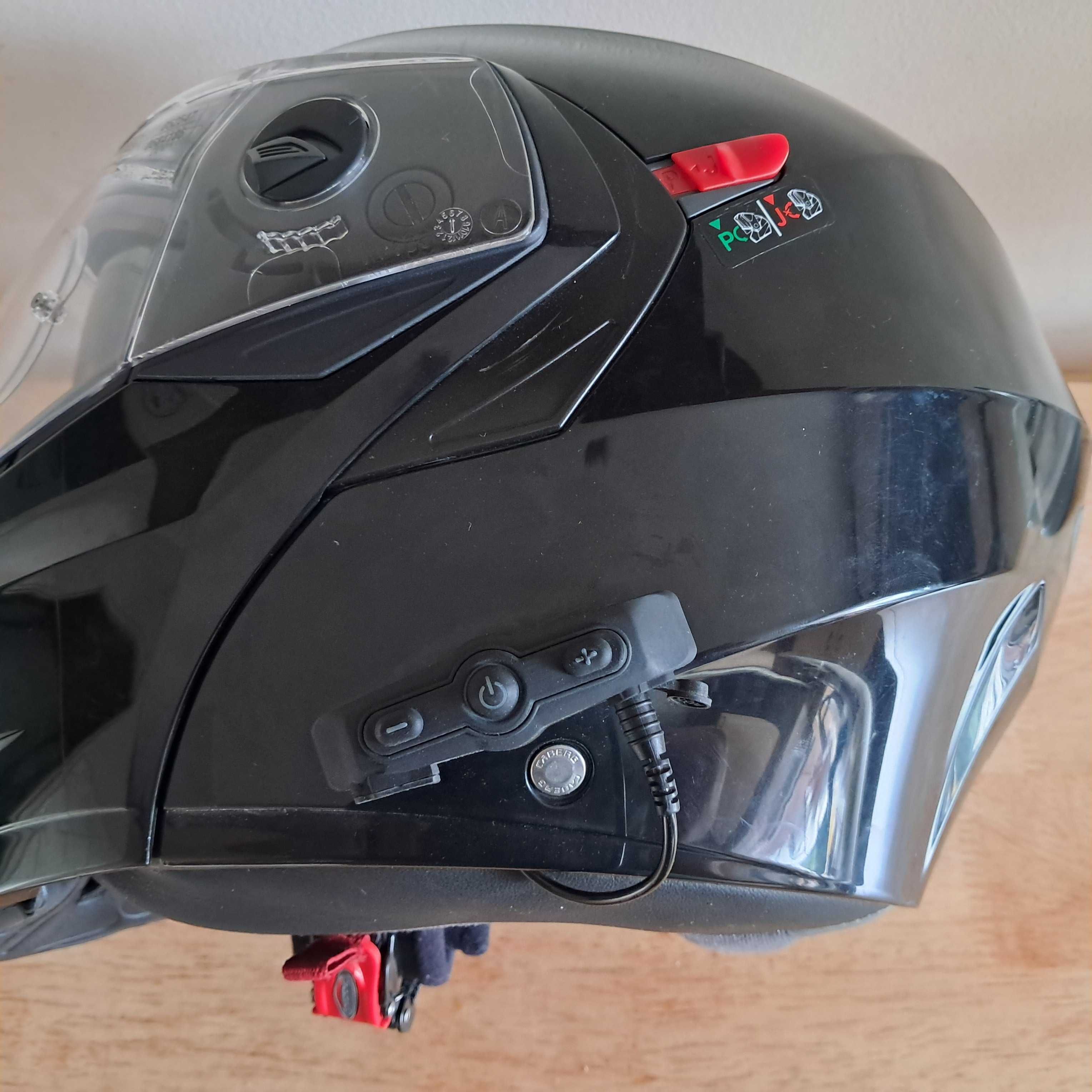 Kask szczękowy CABERG  roz. L + interkom