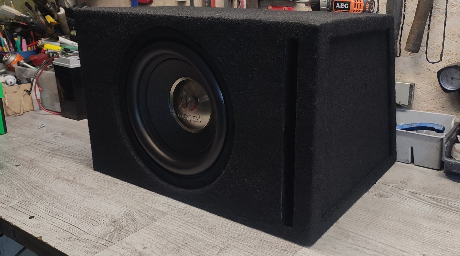 Skrzynia basowa Morel Primo 10, 300w rms 4ohm 25cm 10" hi end tuba