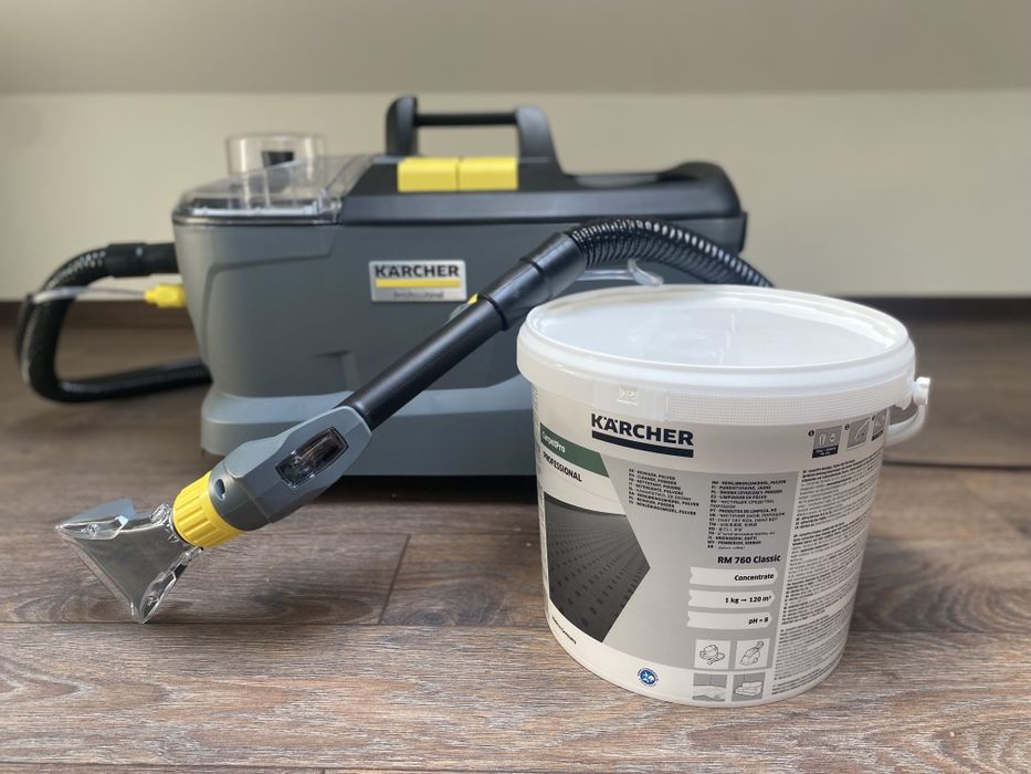 Wynajem odkurzacza piorącego karcher