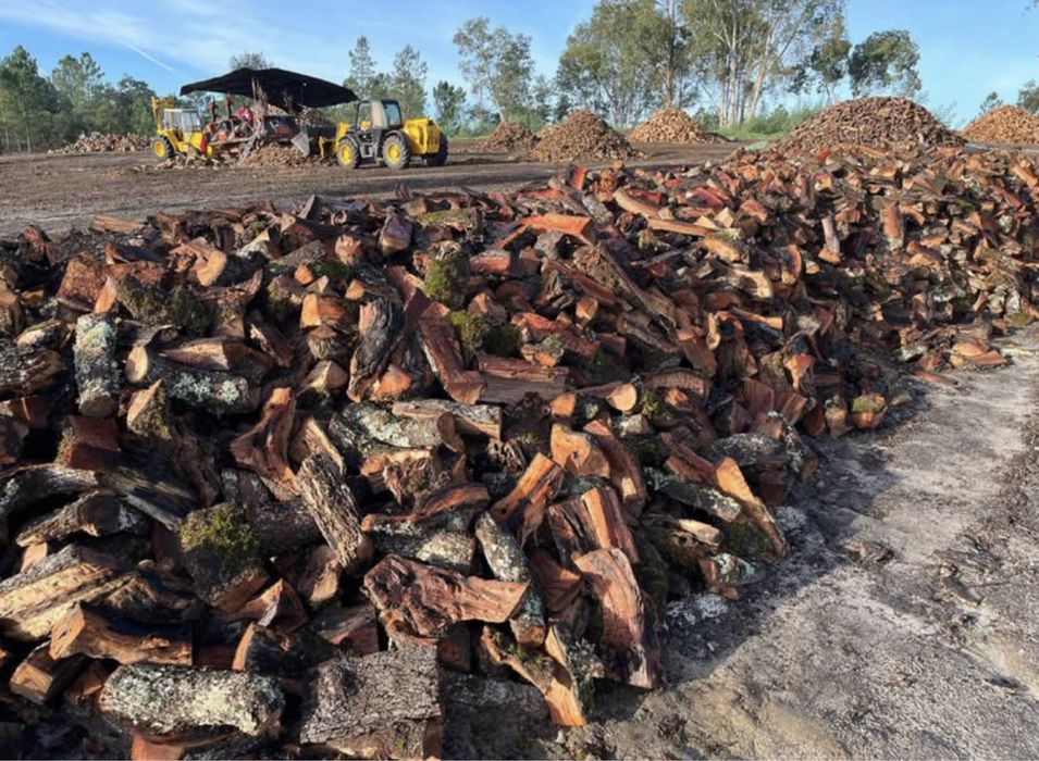 Lenha de sobro e azinho