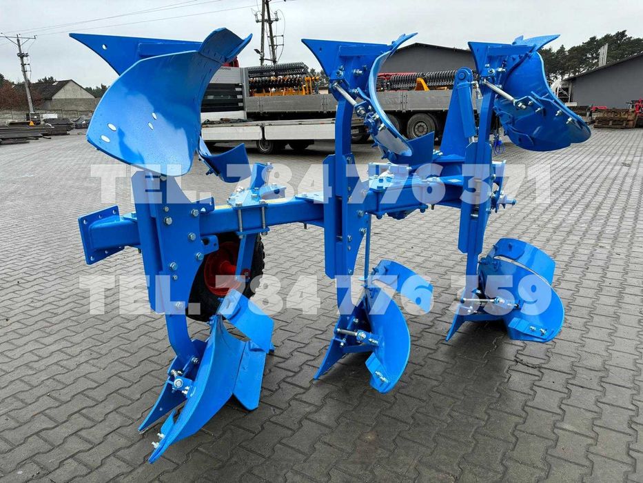 Pług obrotowy zagonowy EURO MASZ odkładnie kvernalend 18" 3/4/5 skiby