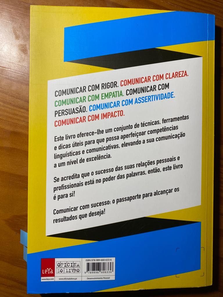 Livro "Comunicar com Sucesso" - Autor Sandra Tavares