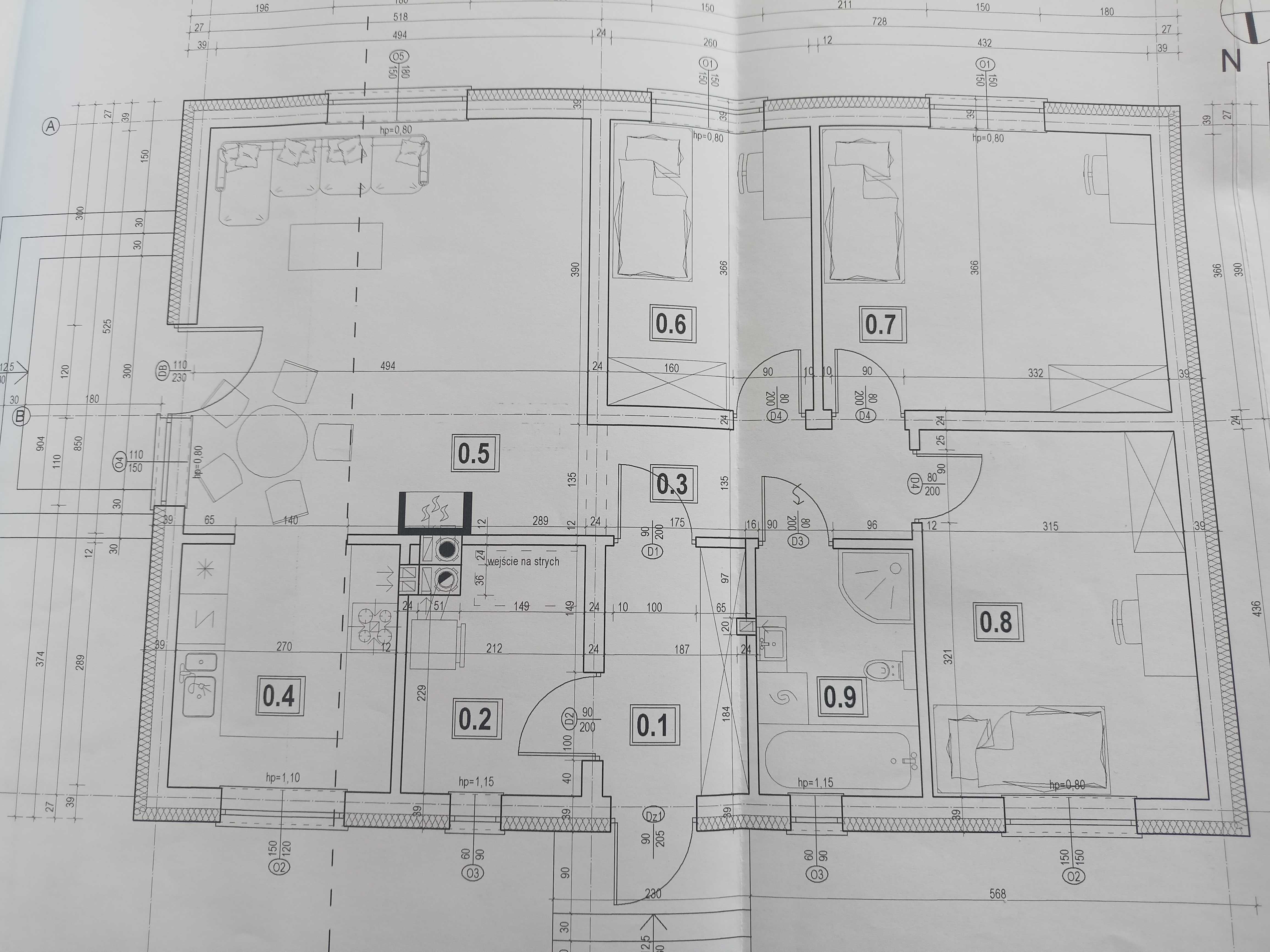 Dom parterowy 94m² w Chełmie | do wykończenia