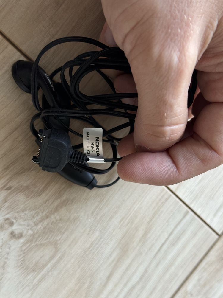 Zestaw słuchawkowy przewodowy Nokia HS-5