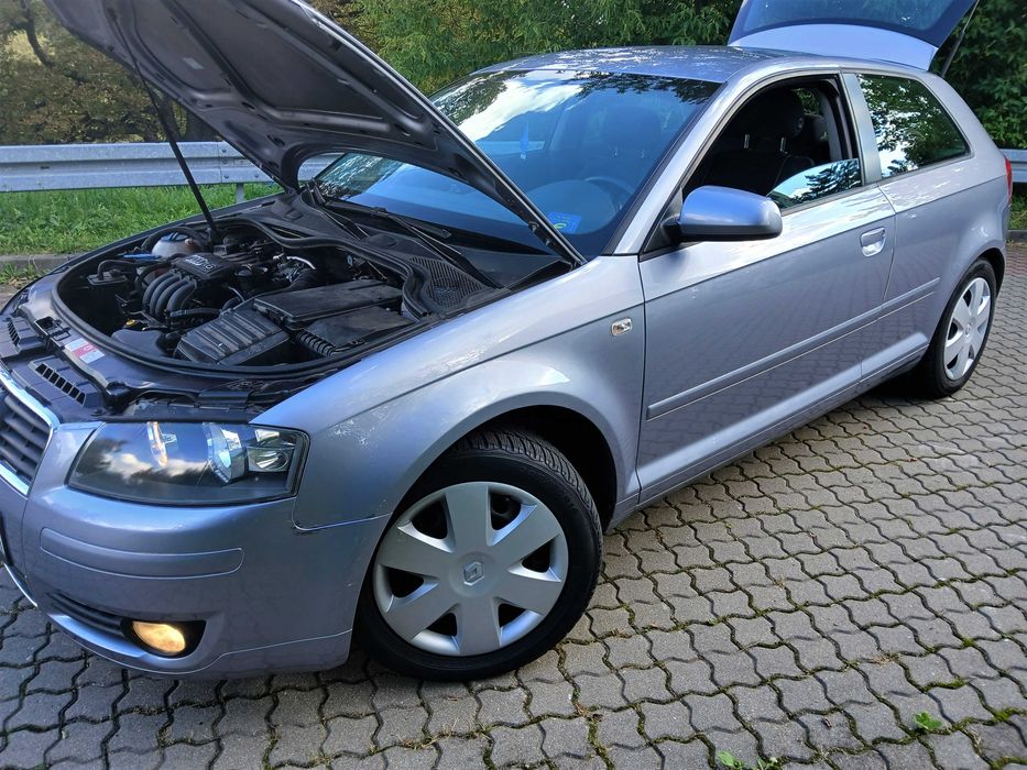 Audi A3 p8 1,6mpi 102KM, 2003/2004 klima działa, elektryka ,stan db,