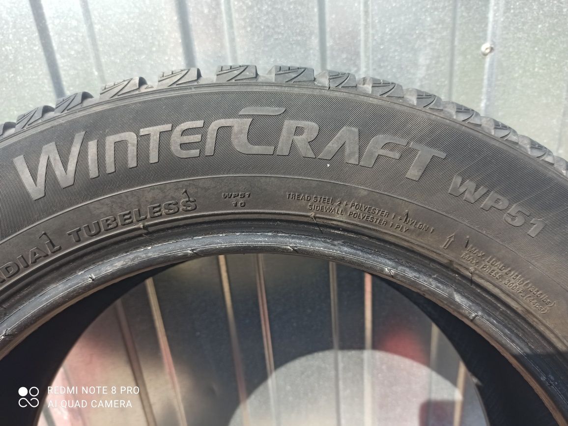 Opona zimowa Kumho Wintercraft wp51 205/55 R16 jedna sztuka