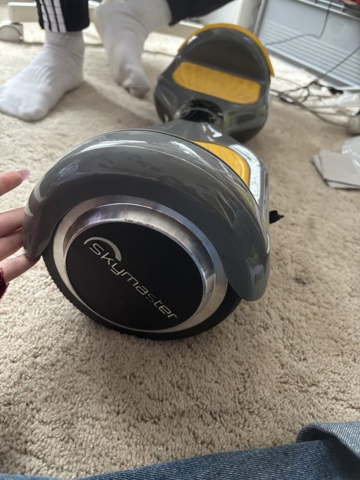 Hover board zolto szary