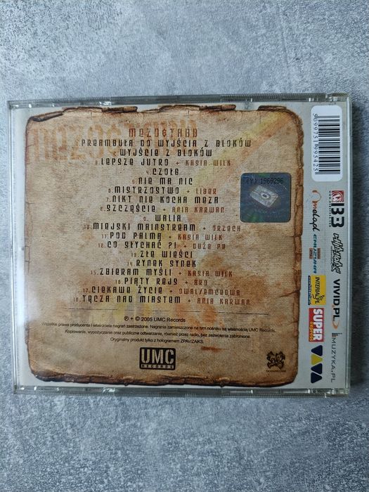 CD MEZO & TABB Wyjście z Bloków jak NOWA płyta Oryginalna stan Idealny