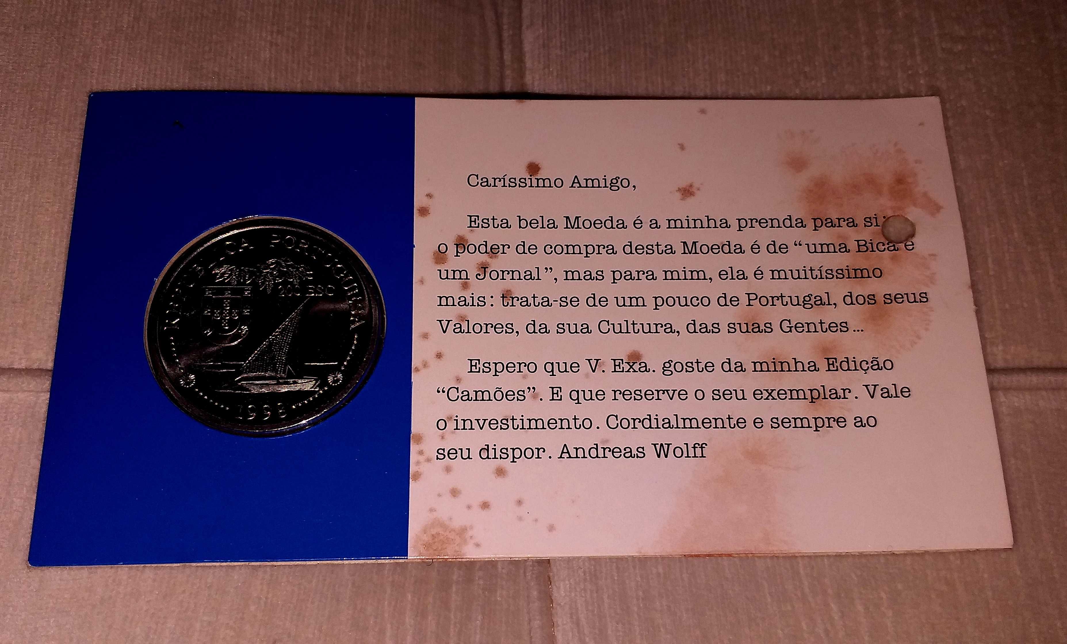 Moeda República Portuguesa 1998/Descobrimentos - Colecções PHILAE