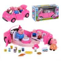 Машина з героями Свинка Пеппа Peppa Pig  музична зі світлом