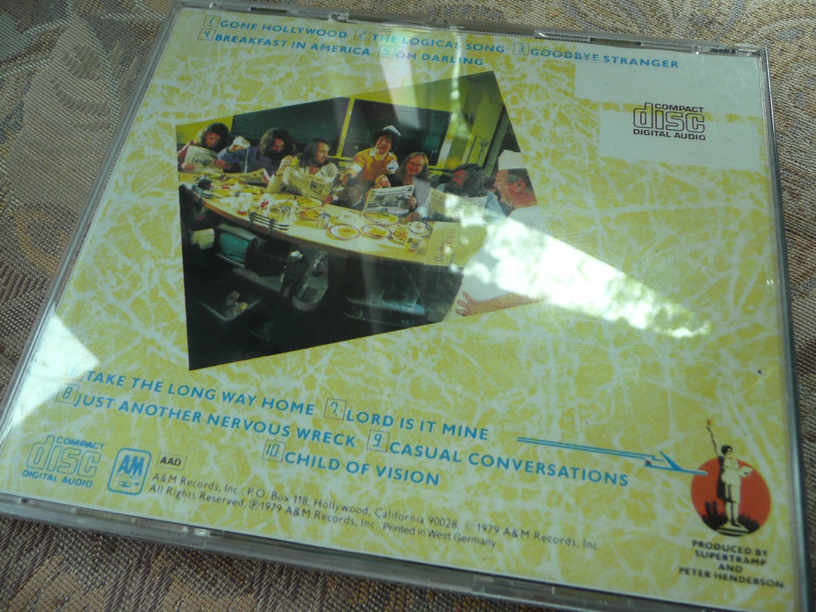 supertramp breakfast in america płyta kompaktowa cd