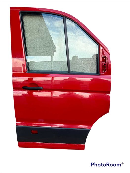 Drzwi czerwone kpl przednie prawe Vw 7c0 Crafter II Man Tge od 17r