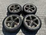 5x112 8,5j x 20" et33 Audi q4 q5 sq5 bronze michelin 255/45r20 21r.
