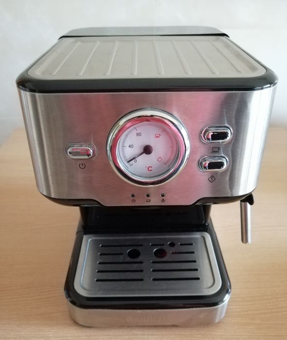 Máquina café princess para cápsulas nespresso/compatíveis e café em pó