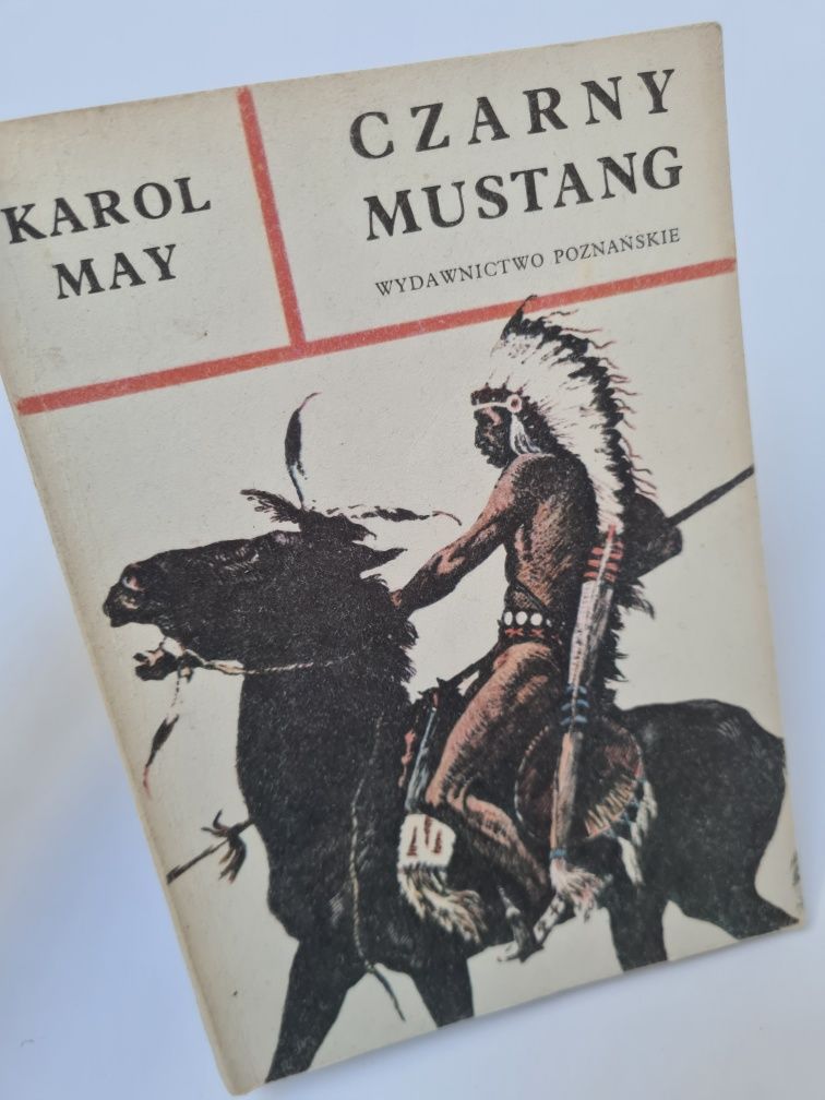 "Czarny mustang" - Karol May. Książka