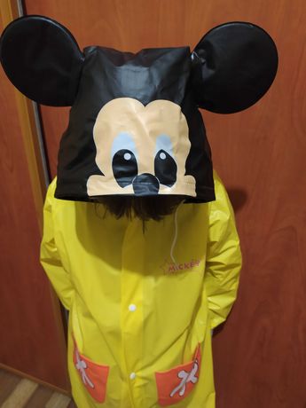 Дощовик Міккі Маус Mickey Mouse розмір 110 - 120 см