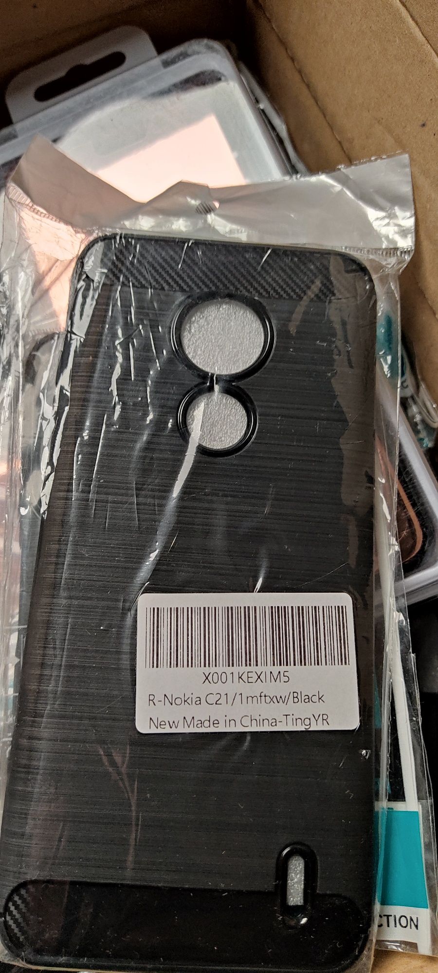 Box zestaw 100 sztuk NOWYCH etui i szkieł hartowanych do telefonów