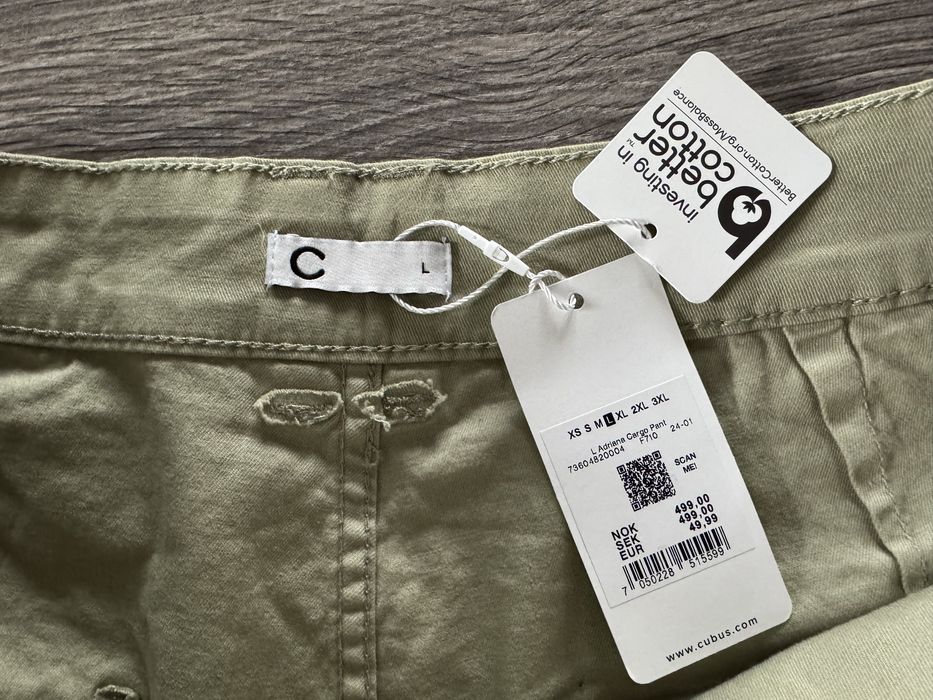 Nowe z metką Spodnie Cubus Adriana Cargo Pant rozmiar L