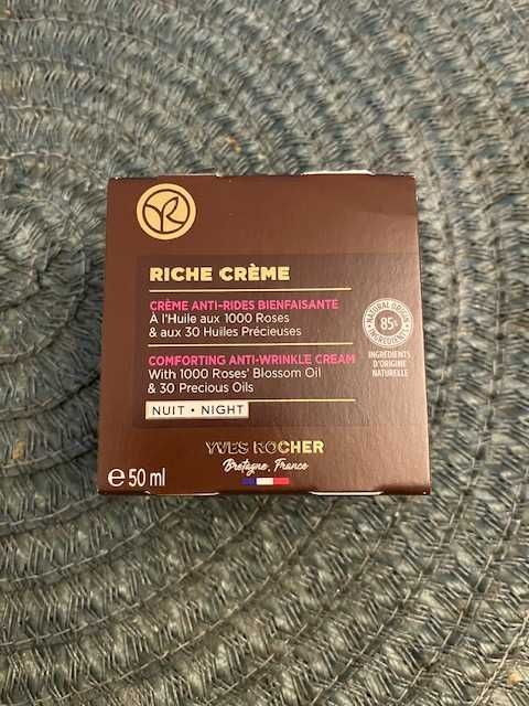 Yves Rocher Riche Creme Przeciwzmarszczkowy krem reg na noc OKAZJA!