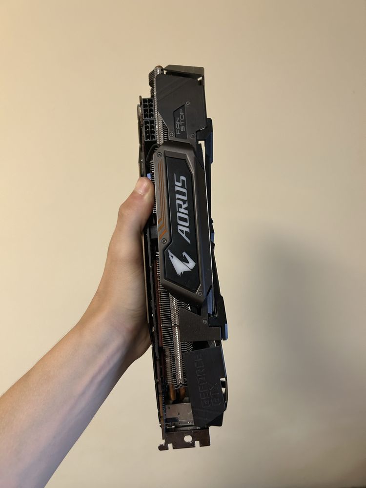 Gtx 1080 TI 11GB Gddr5X Aorys Відеокарта не робоча