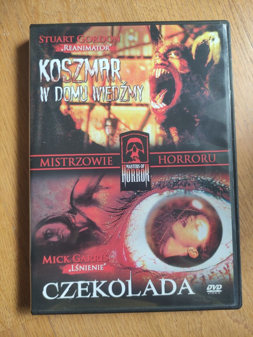 Mistrzowie horroru, koszmar w domu wiedźmy, czekolada filmy na dvd