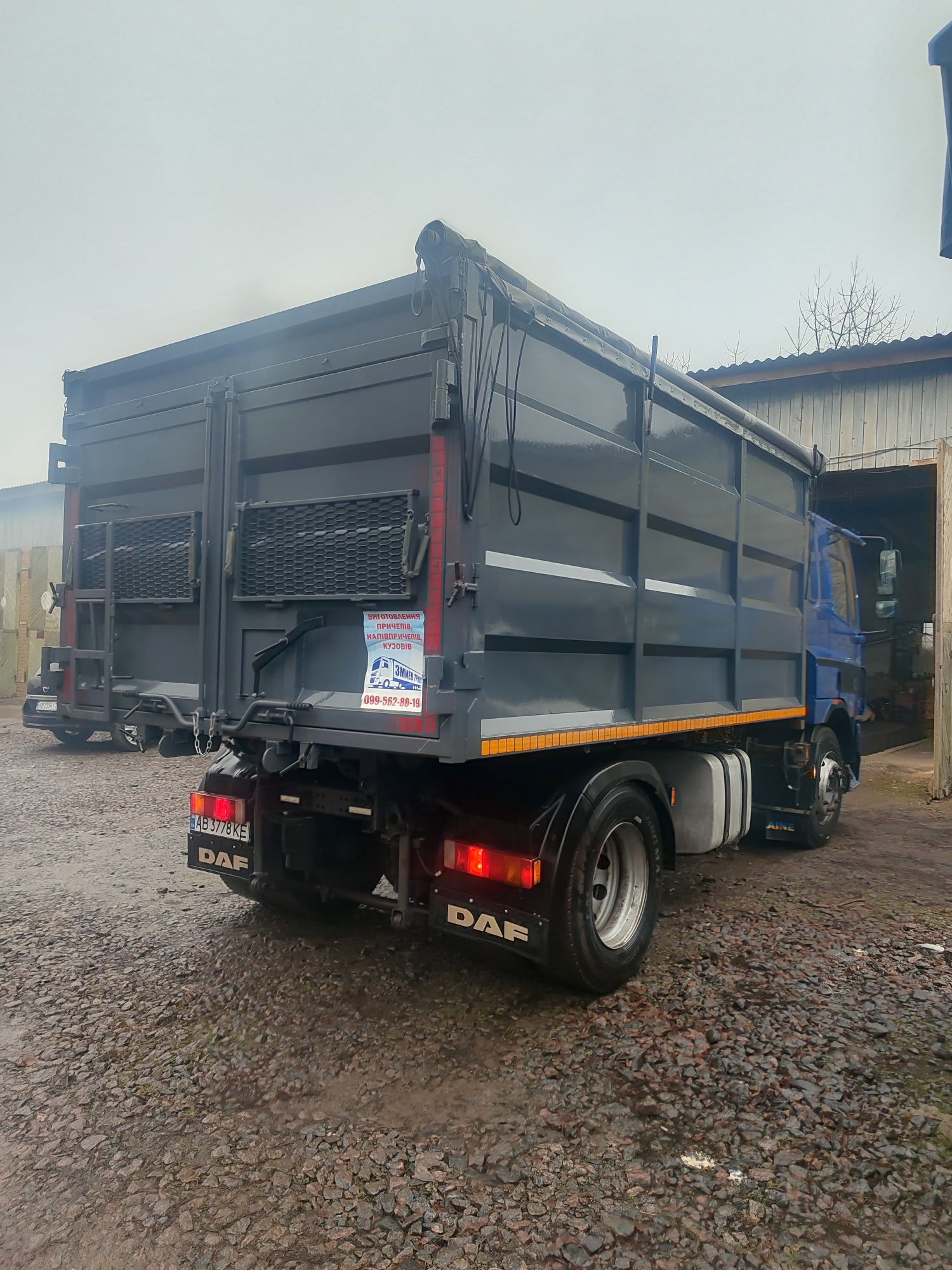 Daf cf 76. 360 самоскид