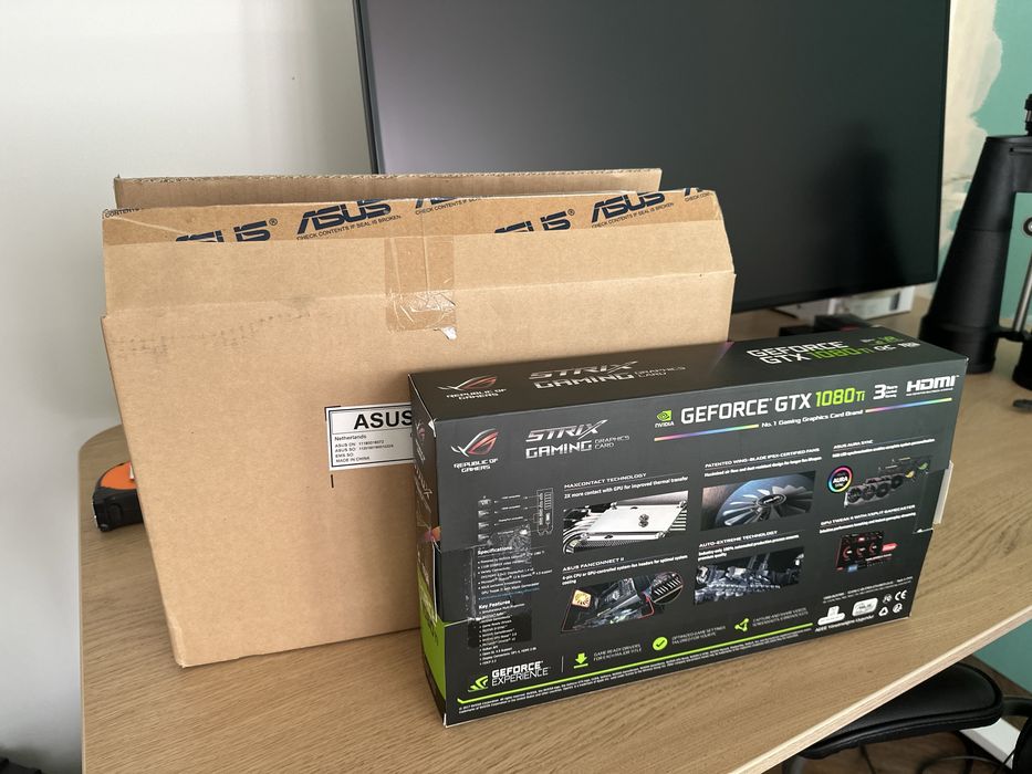 Asus GTX 1080TI 11gb Rog Strix