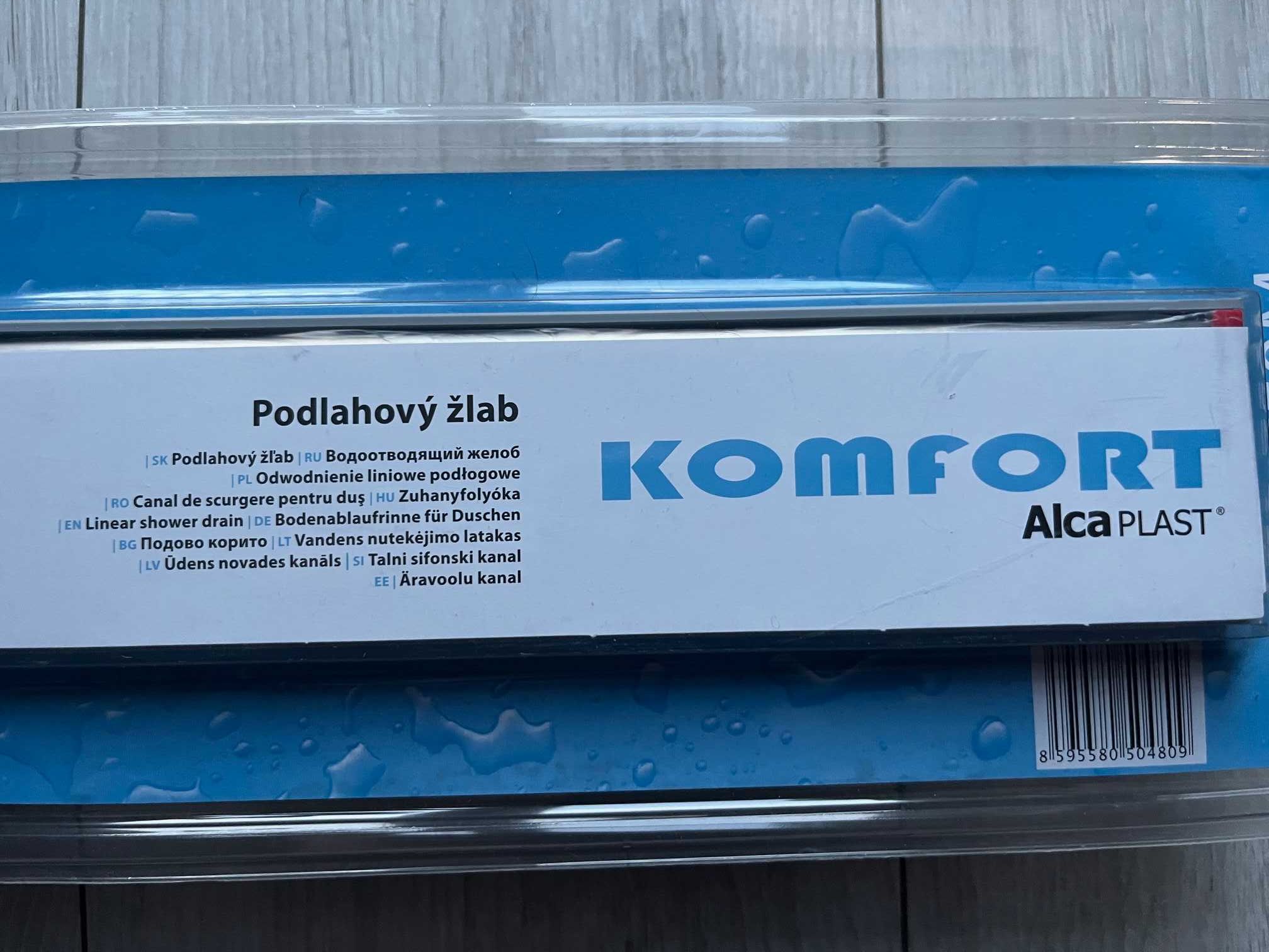odpływ liniowy 75 cm cały zestaw ALCA PLAST nowy