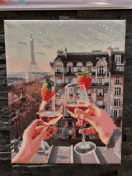 Obraz miłość w Paryżu