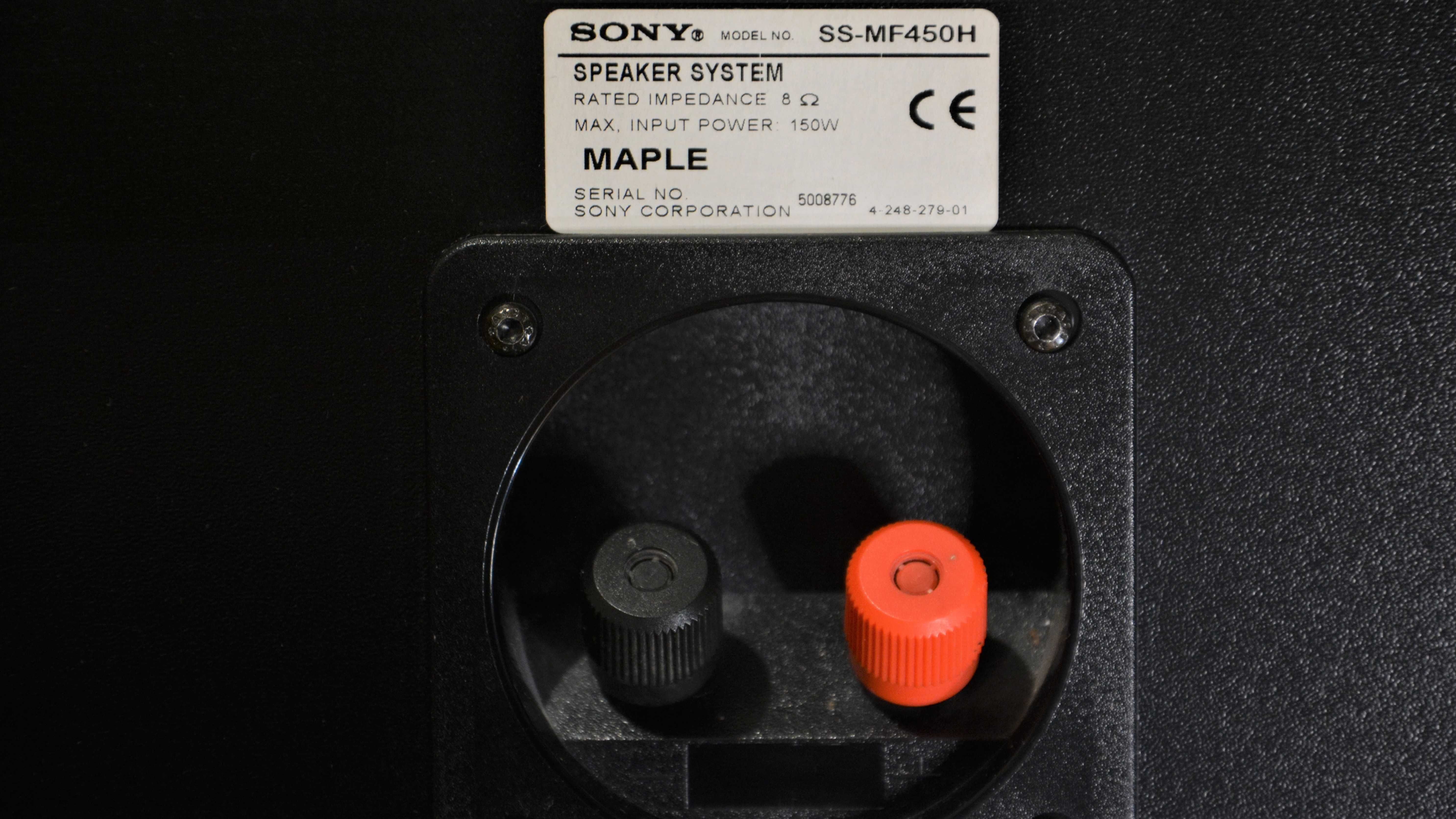 Amplituner Sony STR-DE495 w zestawie z kolumnami