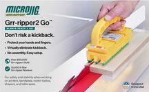 Толкатели для циркулярки, фуганка MicroJig GRR-Ripper 2 GO