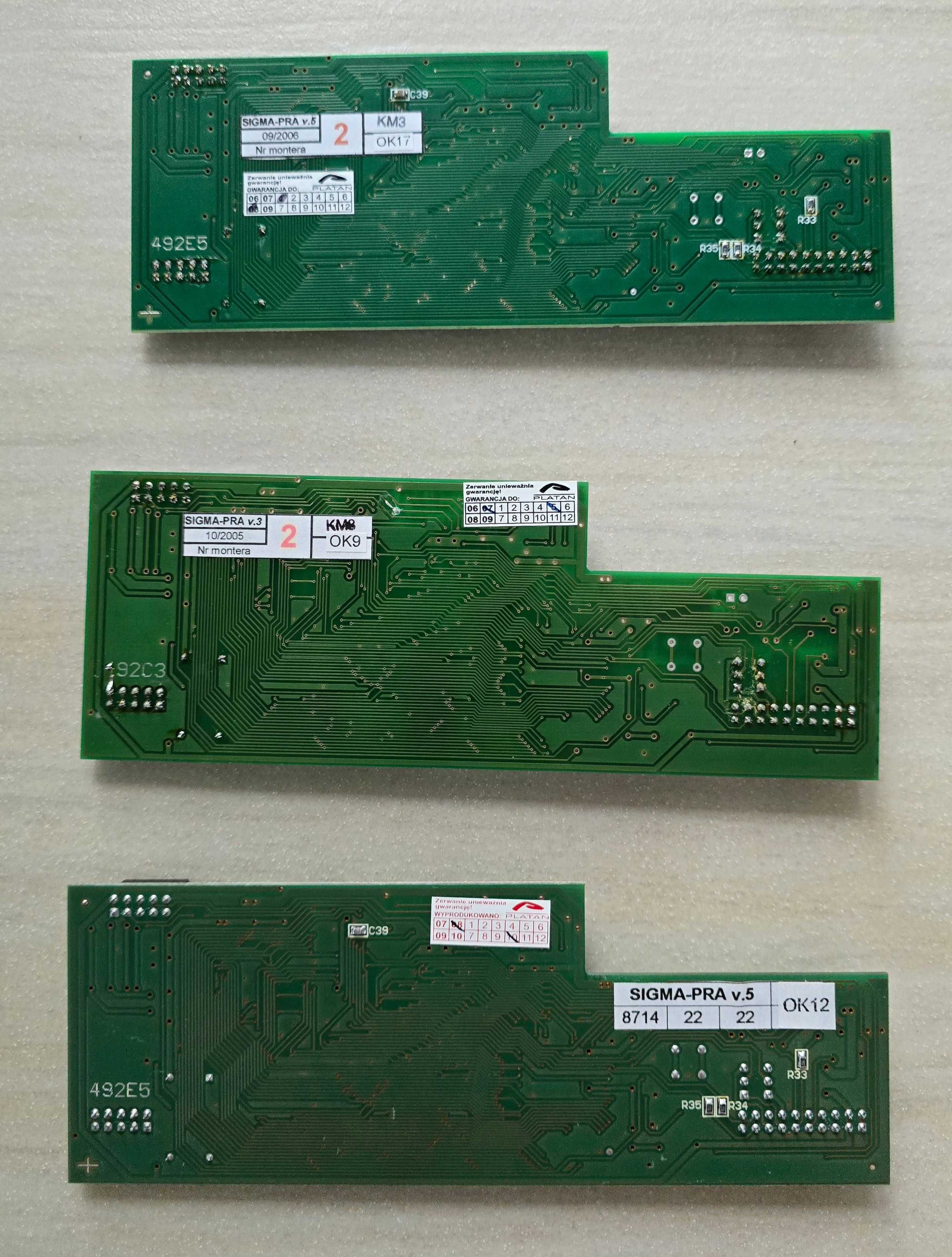 Platan Libra Loc8 PRA Sigma karty do centrali BRA8 PRA DSP Procesorowa